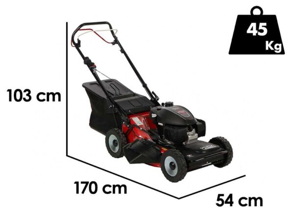Tondeuse 4x4 professionnelle Marina Systems 4 MAXI 52 SH - 4 en 1 - moteur Honda GCVx 200