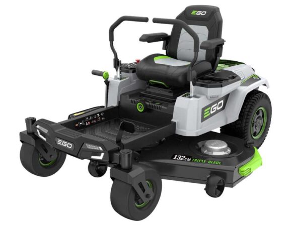 Tondeuse autoportée à batterie EGO Z6 ZERO TURN ZT5201E-L - 56V - 15Ah - Rayon de braquage zéro