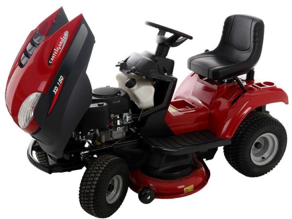 Tondeuse autoportée Castelgarden XD 150 avec éjection latérale et plateau de coupe de 98 cm
