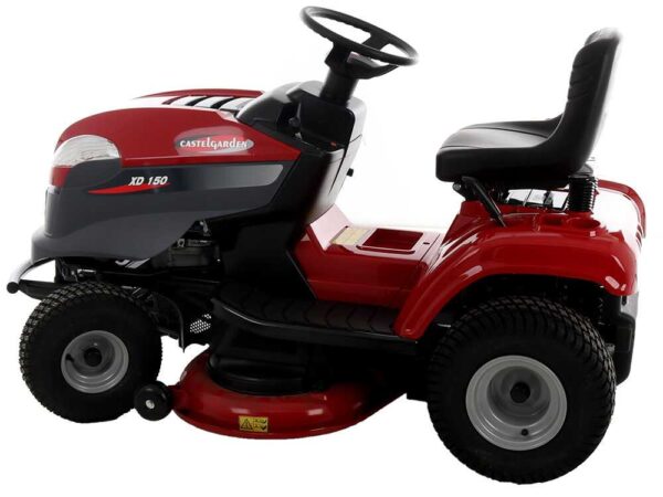 Tondeuse autoportée Castelgarden XD 150 avec éjection latérale et plateau de coupe de 98 cm