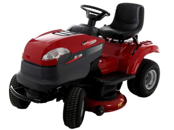 Tondeuse autoportée Castelgarden XD 150 avec éjection latérale et plateau de coupe de 98 cm