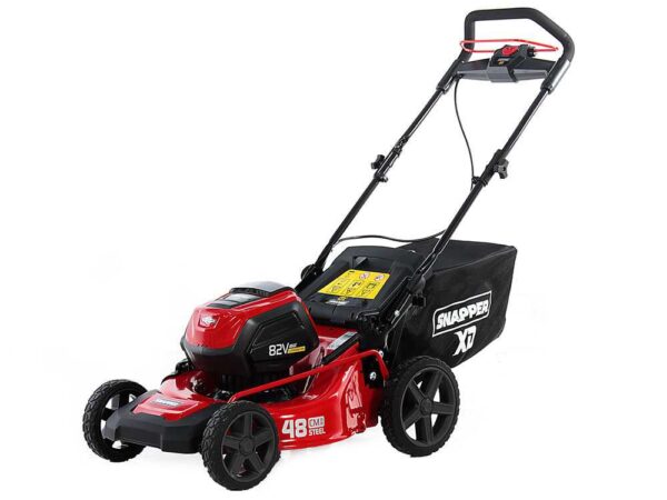 Tondeuse électrique à batterie Snapper SXD19PWM82K, 46cm - tondeuse manuelle 4 en 1