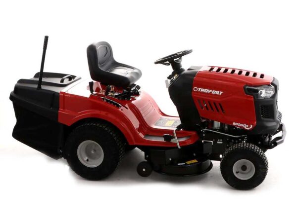 Troy Bilt Bronco 92T-R - Tracteur tondeuse - boîte hydrostatique - bac de ramassage