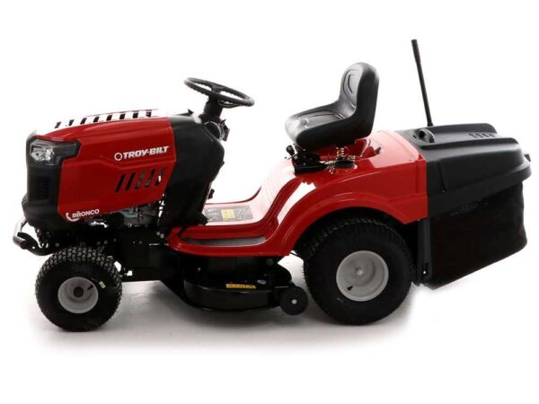 Troy Bilt Bronco 92T-R - Tracteur tondeuse - boîte hydrostatique - bac de ramassage